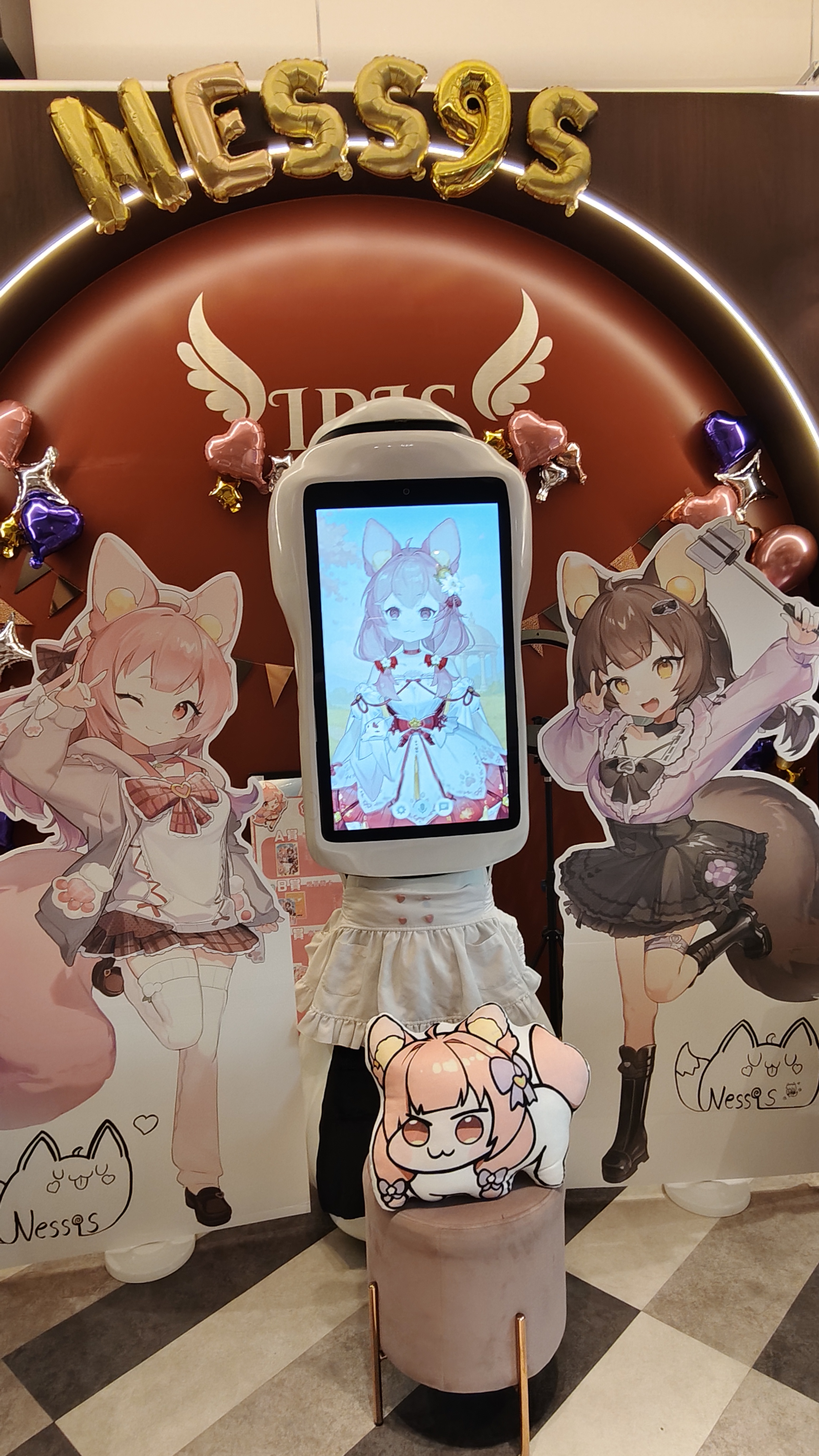 IRIS Cafe 快閃活動 - 咖啡廳內 KEMEKO 展示